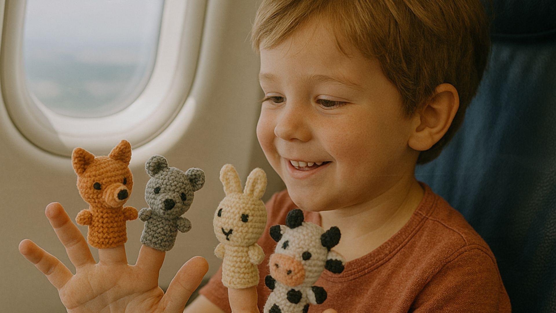 Imagine decorativă cu finger puppets